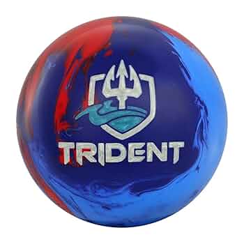 Amazon | Motiv Trident Odyssey ボウリングボール - レッド/ブルー 13